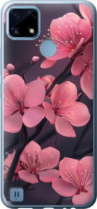 Чехол Пурпурная сакура для Realme C21