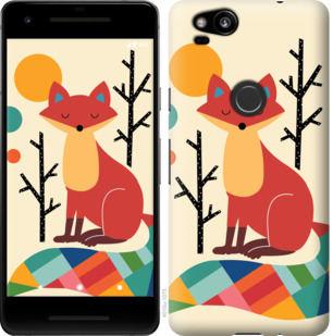 

Чохол Rainbow fox на Google Pixel 2 780323