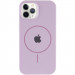 Фото Чохол Silicone Case Full Protective (AA) with Magnetic Safe на Apple iPhone 12 Pro Max (6.7") (Сиреневый / Lilac) на vchehle.ua
