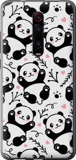 Чохол Панди на Xiaomi Redmi K20