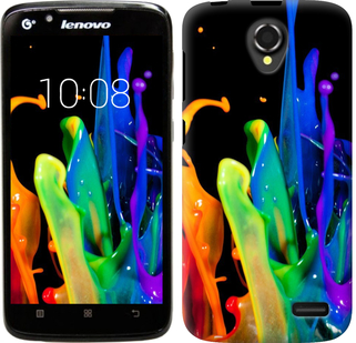 

Чехол брызги краски для Lenovo A388t 381276
