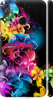 

Чехол Абстрактные цветы для Huawei Honor 8X 982775