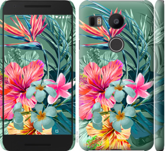 

Чохол Тропічні квіти v1 на LG Nexus 5X H791 845028
