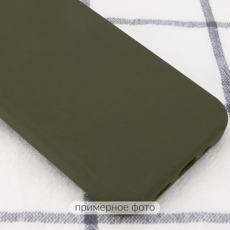 Фото Чехол Silicone Case Full Protective (AA) NO LOGO для Apple iPhone 16 (6.1") (Зеленый / Dark Olive) в магазине vchehle.ua