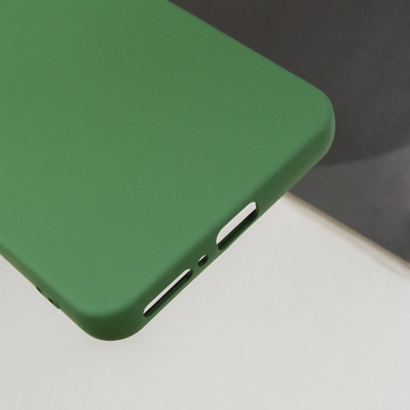 Фото Чехол Silicone Cover Lakshmi (AA) для Xiaomi 12T / 12T Pro (Зеленый / Dark green) на vchehle.ua