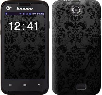

Чохол Візерунок чорний на Lenovo A300 647899