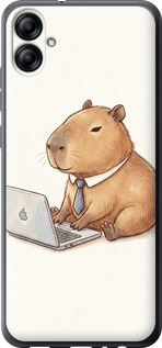 Чехол Funny Capybara CEO Working для Samsung Galaxy A04e A042F