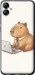 Чехол Funny Capybara CEO Working для Samsung Galaxy A04e A042F