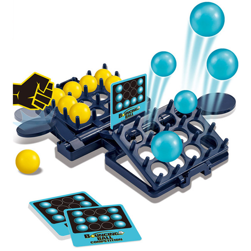 Фото Настольная интерактивная игра Ummi 707-140 Bounce Ball Duel Game (Blue) на vchehle.ua
