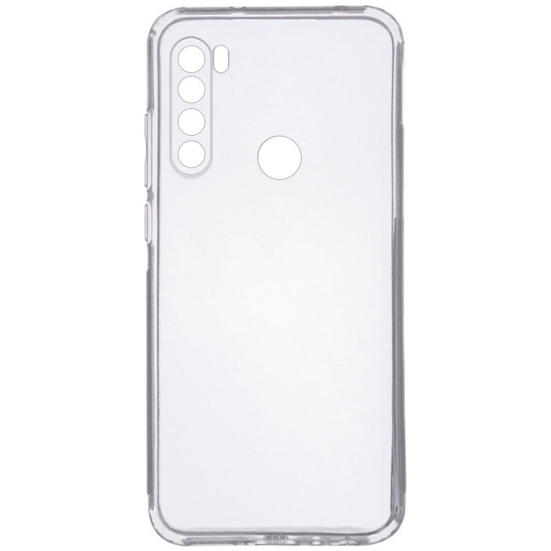 TPU чехол Epic Transparent 1,5mm Full Camera для Xiaomi Redmi Note 8 / Note 8 2021 (Бесцветный (прозрачный))