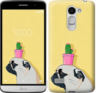 

Чехол Мопс с кактусом для LG Ray 795580