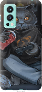 

Чохол gamer cat на OnePlus Nord 2 1229151
