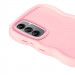 Фото Чохол TPU Ripple на Samsung Galaxy A35 (Pink) на vchehle.ua