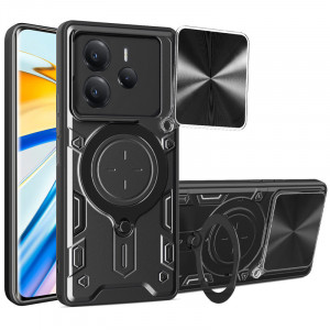 Удароміцний чохол Bracket case with Magnetic на Xiaomi Redmi Note 14 5G