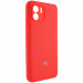 Фото Чехол Silicone Cover Full Camera (AA) для Xiaomi Redmi A1 / A2 (Красный / Red) на vchehle.ua