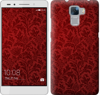 

Чехол Чехол цвета бордо для Huawei Honor 7 650104