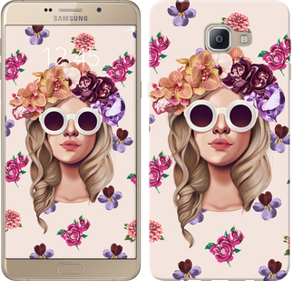 

Чехол Девушка с цветами v2 для Samsung Galaxy A9 Pro 190158