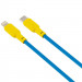 Фото Дата кабель Gelius Full Silicon GP-UCN001CL Type-C to Lightning 20W (1.2m) (Yellow / Blue) на vchehle.ua