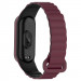 Фото Ремінець Dual-color Magnetic для Xiaomi Mi Band 7/6/5/4/3 (Plum / Black) на vchehle.ua