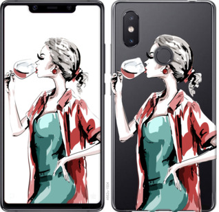 

Чохол Дівчина з келихом на Xiaomi Mi8 SE 841686