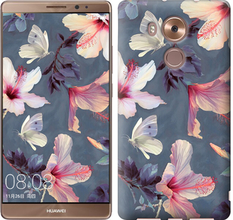 

Чехол Нарисованные цветы для Huawei Mate 8 596407