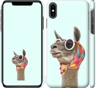 

Чехол Модная лама для iPhone XS Max 752912