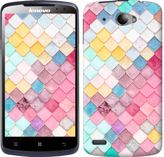 

Чехол Красочная черепица для Lenovo S920 334877