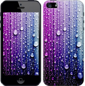 Чехол Капли воды для iPhone 5