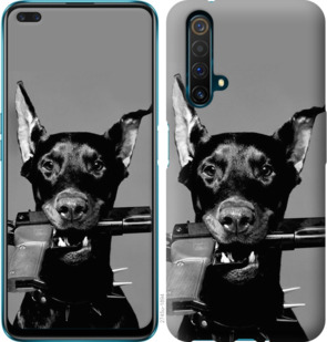 

Чехол Доберман для Realme X50 918611