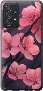 Чохол Пурпурна сакура на Samsung Galaxy A52s 5G A528B