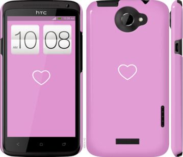

Чехол Сердце 2 для HTC One X 912227