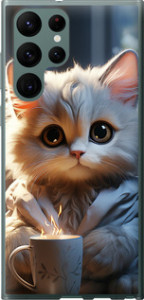 Чехол White cat для Samsung Galaxy S22 Ultra