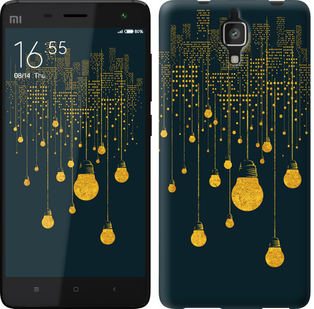 

Чехол Иллюстрация ночного города для Xiaomi Mi4 592422