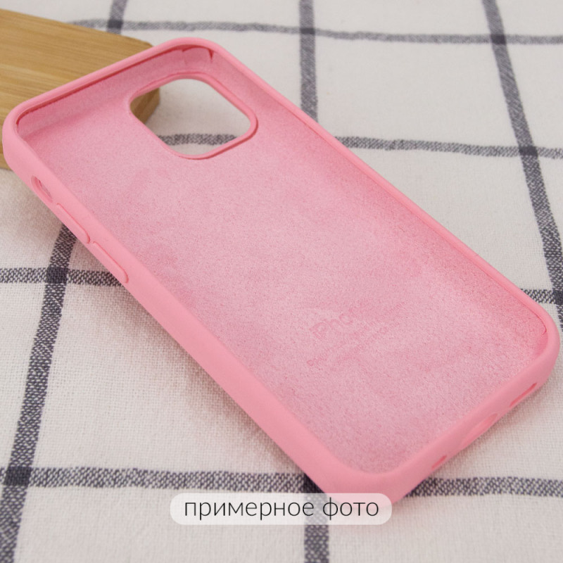 Фото Чехол Silicone Case Full Protective (AA) для Apple iPhone 16 Pro (6.3") (Розовый / Light pink) в магазине vchehle.ua