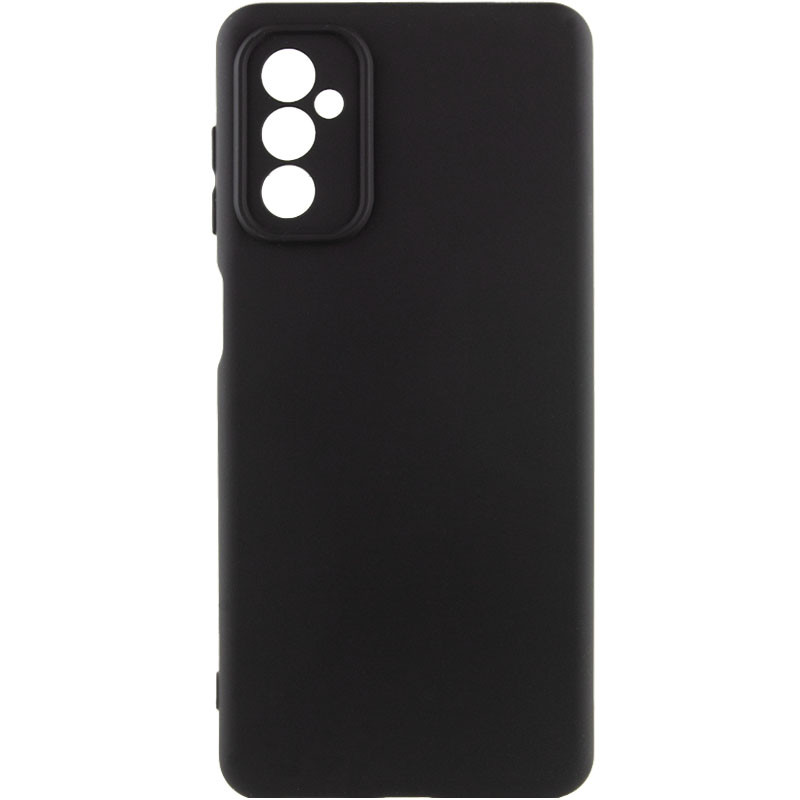 Чохол Silicone Cover Lakshmi Full Camera (A) на Samsung Galaxy M52 (Чорний / Black)