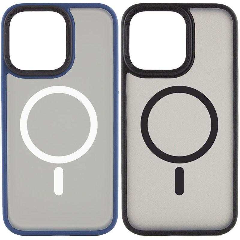 TPU+PC чехол Metal Buttons with Magnetic Safe для Apple iPhone 12 Pro / 12 (6.1")