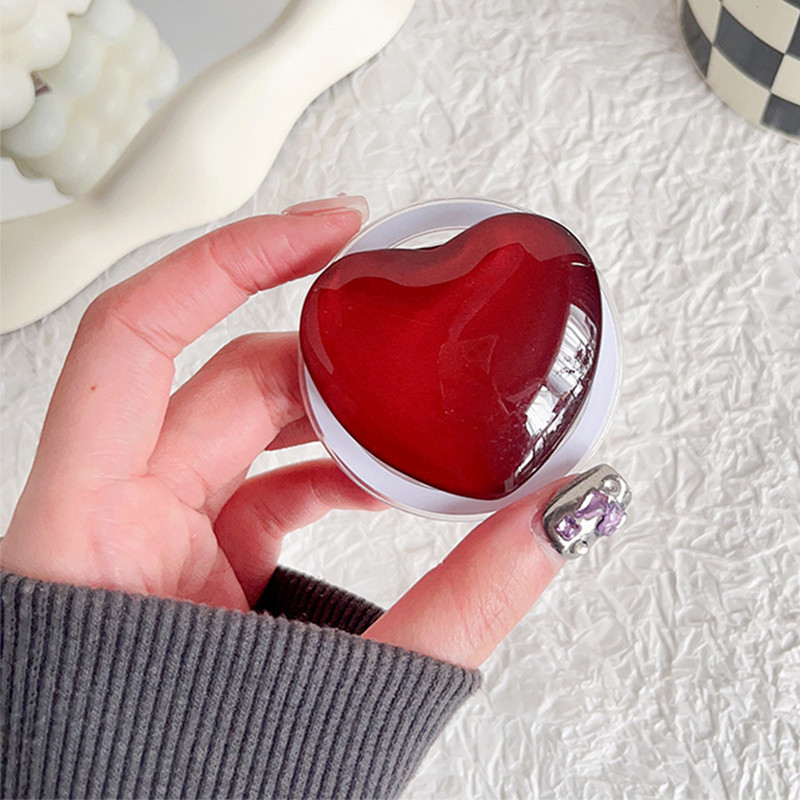 Фото Тримач для телефону Popsocket Big Heart (Wine red) на vchehle.ua