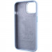 Купити Чохол Silicone Case Metal Buttons (AA) на Apple iPhone 14 (6.1") (Блакитний / Blue) на vchehle.ua