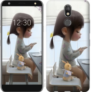 

Чохол Мила дівчинка з зайчиком на LG K40 763191