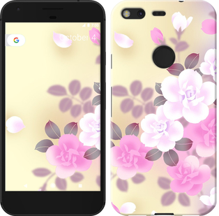 

Чехол Японские цветы для Google Pixel 189591