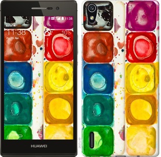 

Чехол Палитра красок для Huawei Ascend P7 549961