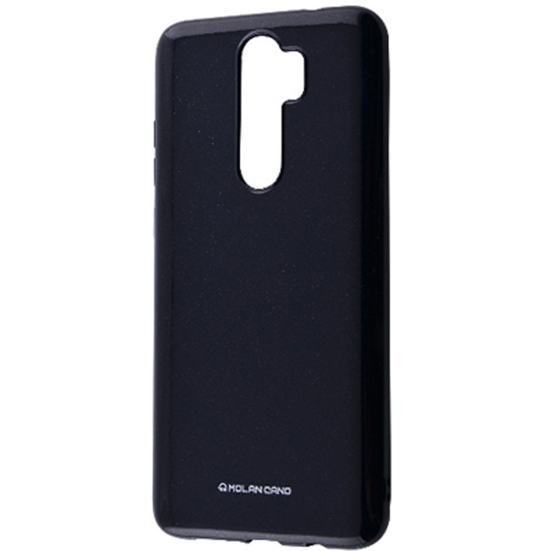 

TPU чехол Molan Cano Glossy для Xiaomi Redmi Note 8 Pro (Черный) 770359