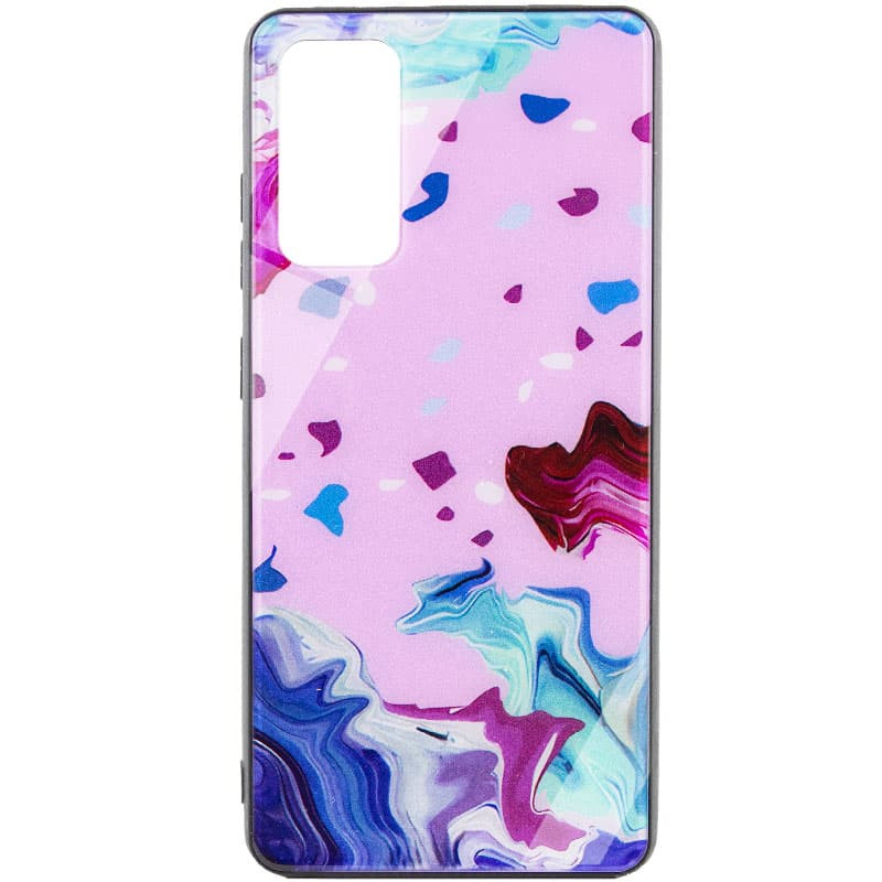 

TPU+Glass чохол Diversity на Samsung Galaxy S20 FE (Stains red) 1223405