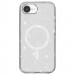 Чехол TPU Galaxy Sparkle (MagFit) для Apple iPhone 16e (6.1") (Clear+Glitter)