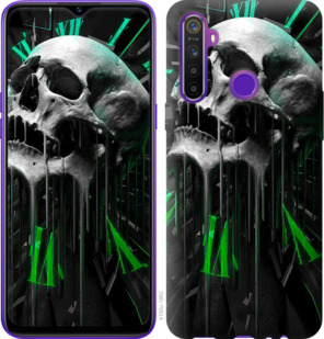 

Чехол Череп-часы для Realme 5 918558