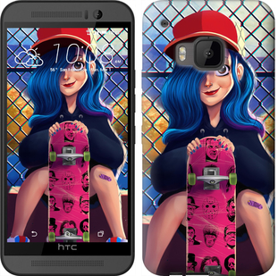 

Чехол Прикольная девочка со скейтбордом для HTC U Ultra 671892