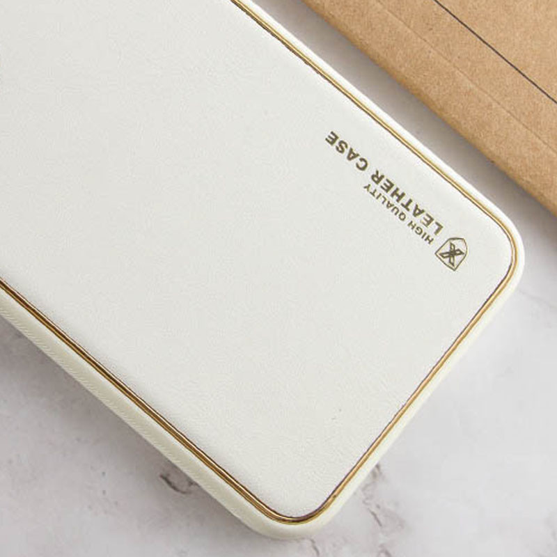 Фото Кожаный чехол Xshield для Xiaomi Redmi Note 8 Pro (Белый / White) на vchehle.ua