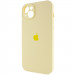 Фото Чохол Silicone Case Full Camera Protective (AA) на Apple iPhone 15 (6.1") (Жовтий / Mellow Yellow) в маназині vchehle.ua