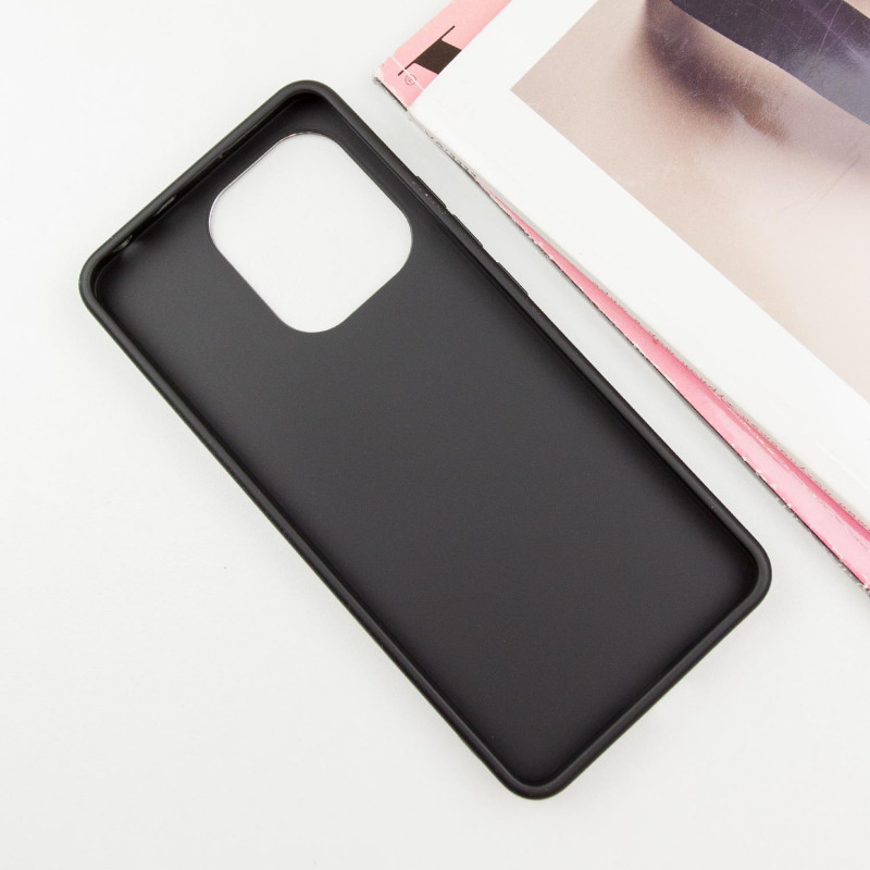 Фото TPU чехол Bonbon Metal Style для Xiaomi Redmi Note 13 4G (Черный / Black) на vchehle.ua