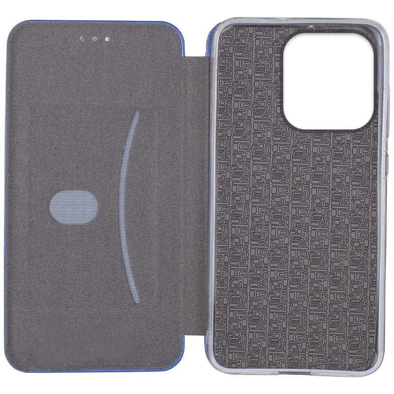 Фото Кожаный чехол-книжка Classy для Xiaomi Redmi Note 14 4G (Europe version) (Синий) в магазине vchehle.ua
